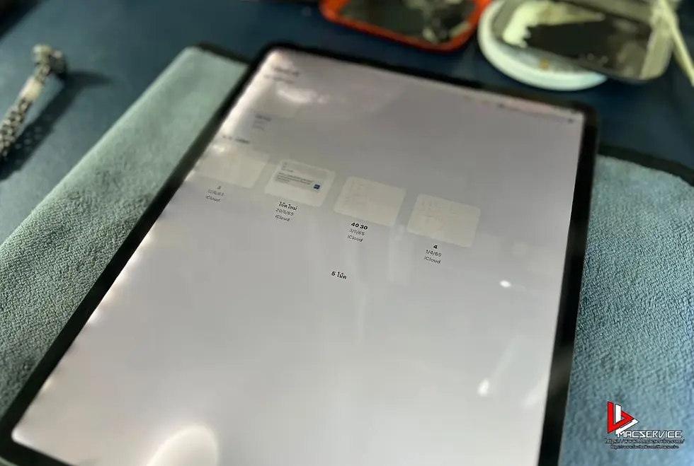 iPad Pro 12.9 นิ้ว Gen 3 ปี 2018 A1876 เปลี่ยนแบตเตอรี่