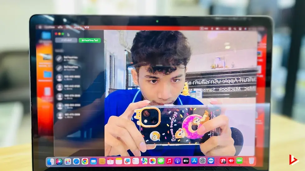 MacBook Pro 13" 2017 A1708 เปิดโปรแกรม FaceTime
