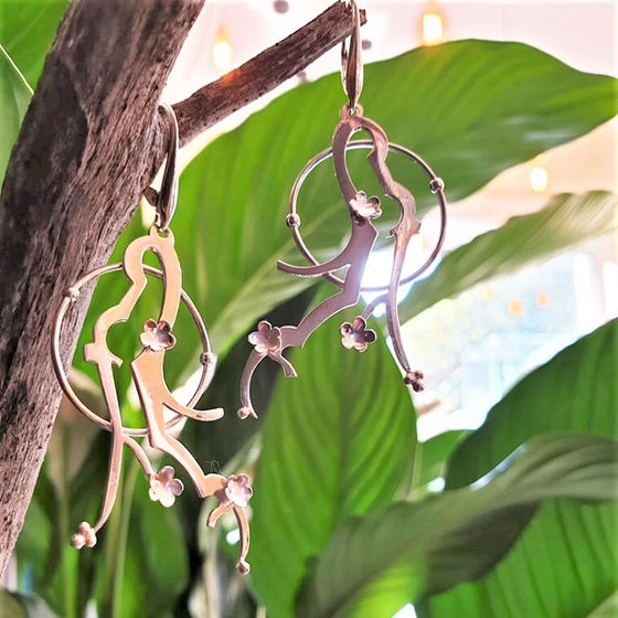 Boucles d'oreilles en Argent 925, motif cerisier japonais
BORDEAUX LEOGNAN