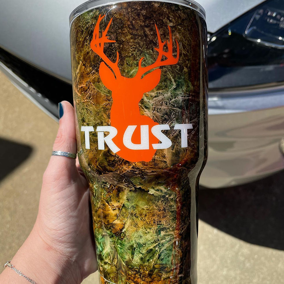 Camo Yeti Tumbler