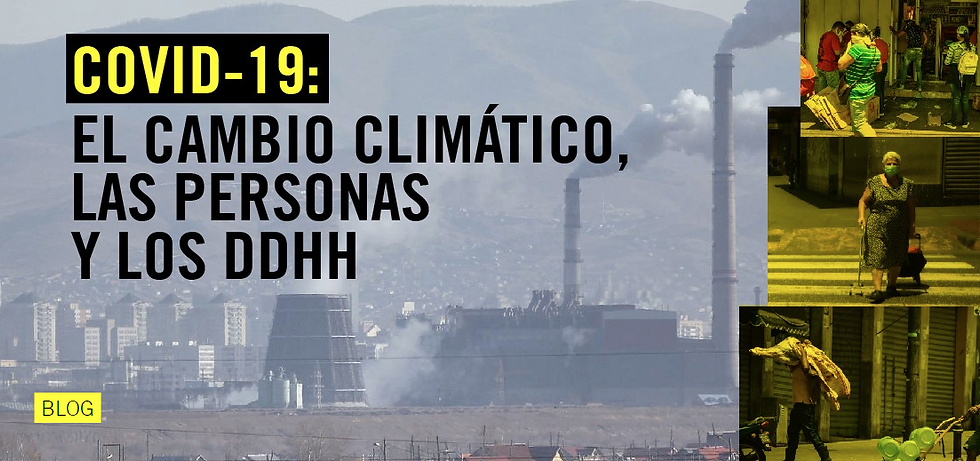 IMPACTO DEL CAMBIO CLIMÁTICO Y DE LA PANDEMIA DE COVID-19 SOBRE LA SALUD MENTAL