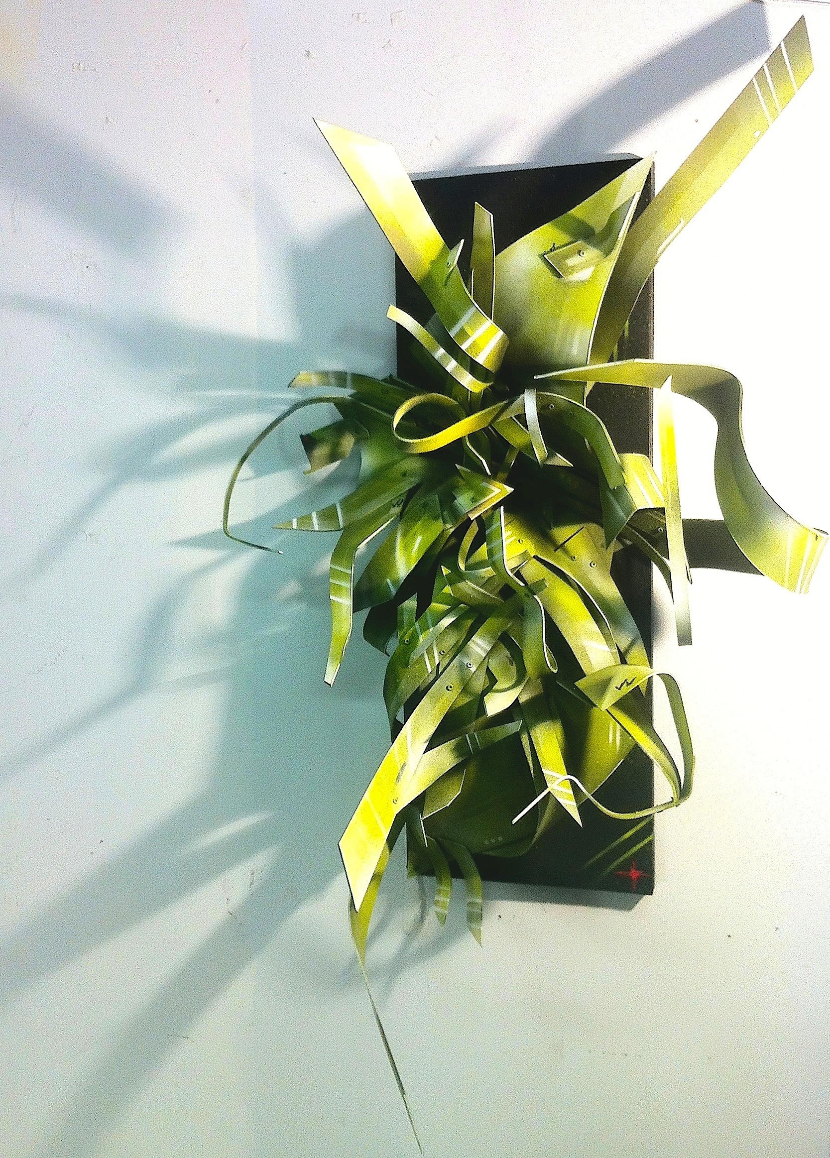 vegetal 3D sculpture graffiti REZINE 201