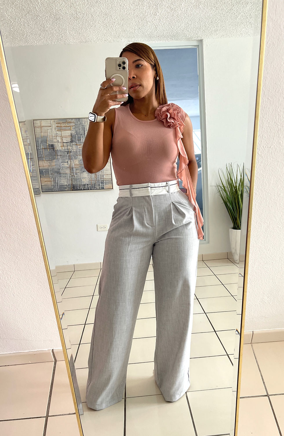 Thumbnail: Folded Waistband Trouser
