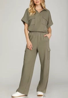 Thumbnail: Front Pockets Knit Tops