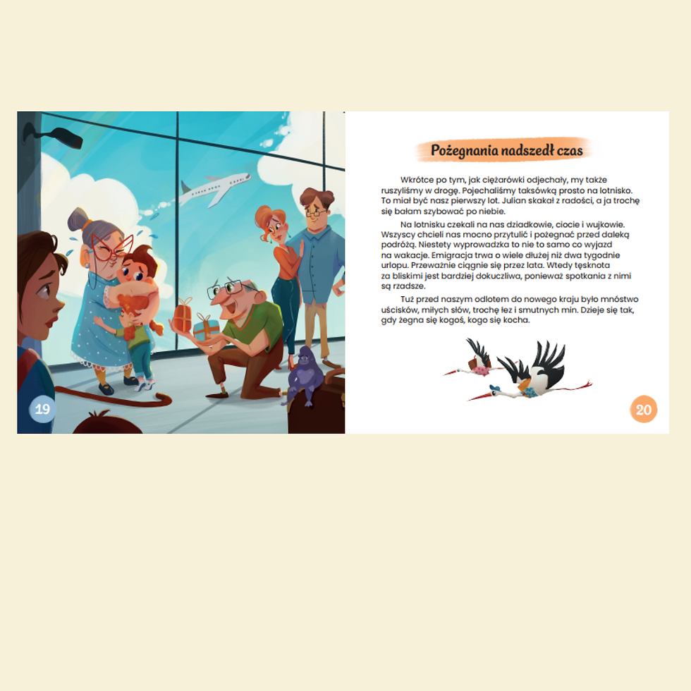 "Mali emigranci" - książka o emigracji dla dzieci