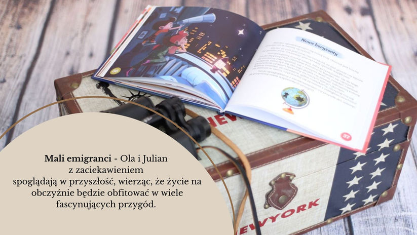 Książka dla dzieci o emigracji - Emigres. Mali emigranci