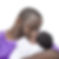 Father kissing his one-month-old baby girl, isolated.jpg
