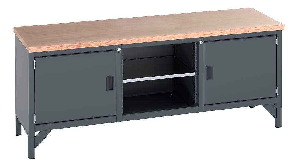 Thumbnail: Cubio Storage Bench (Multiplex) 2000 x 750 x 840mm