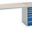 Thumbnail: Cubio Pedestal Bench (Lino) 2000 x 900 x 840mm