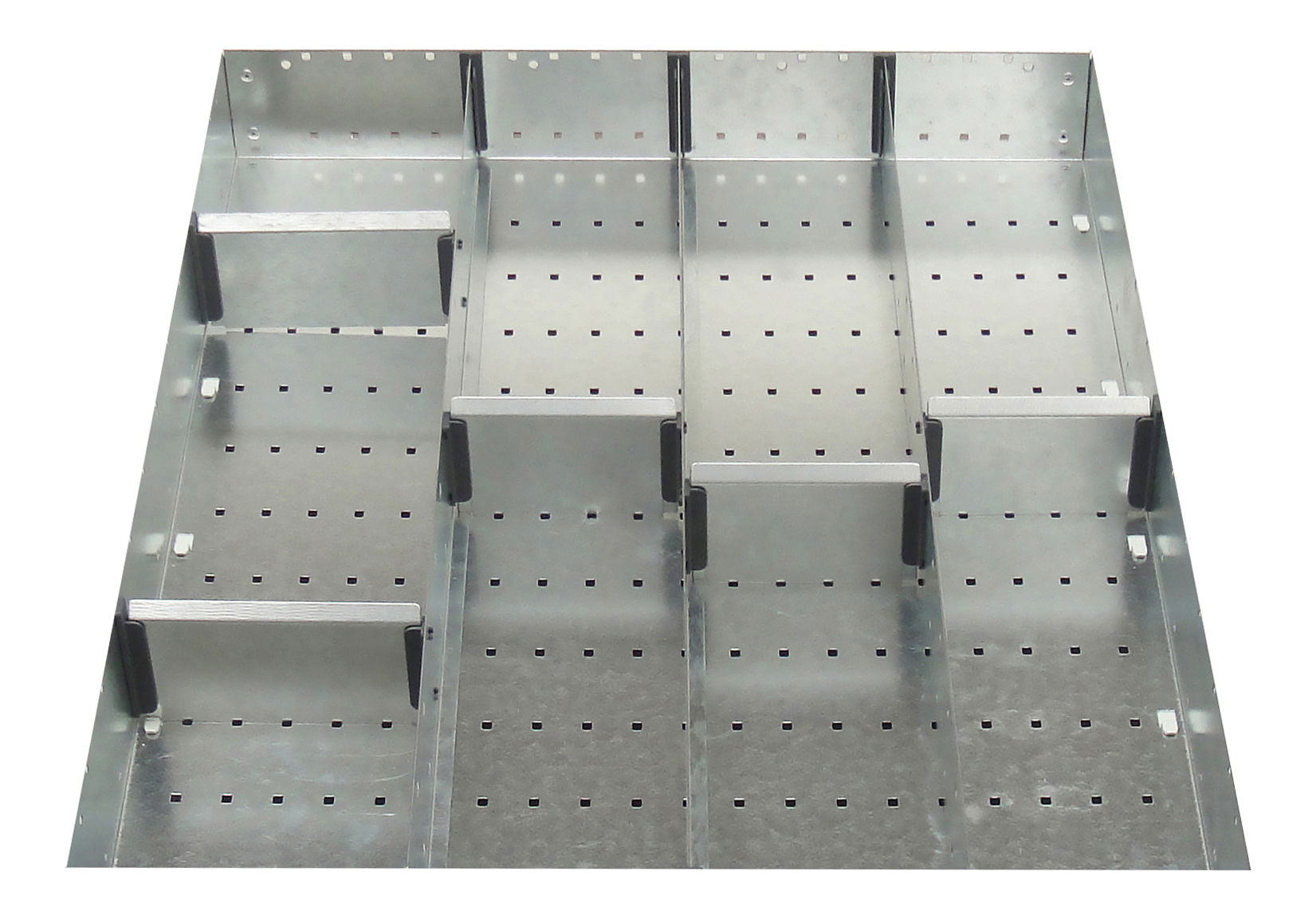 Cubio Adj Metal Divider Kit 9 Comp 525 x 400 x 77mm