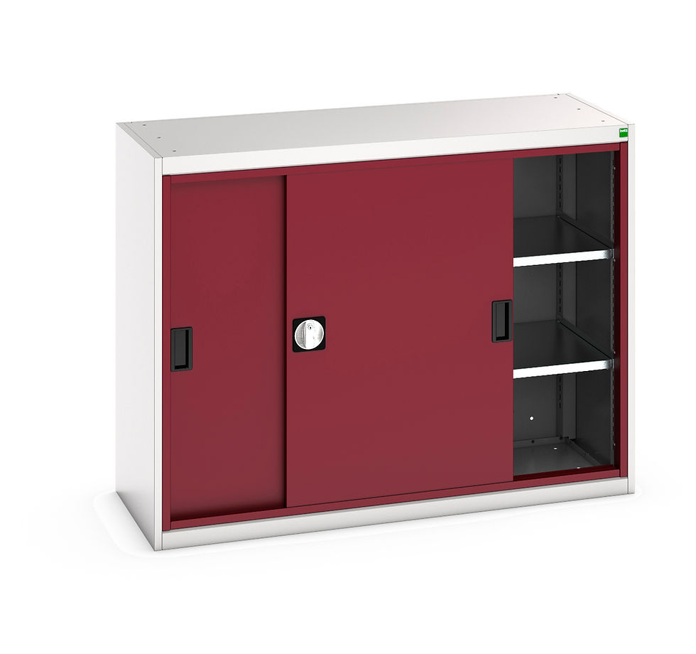 Thumbnail: Verso Sliding Door Cupboard 1300 x 550 x 1000mm