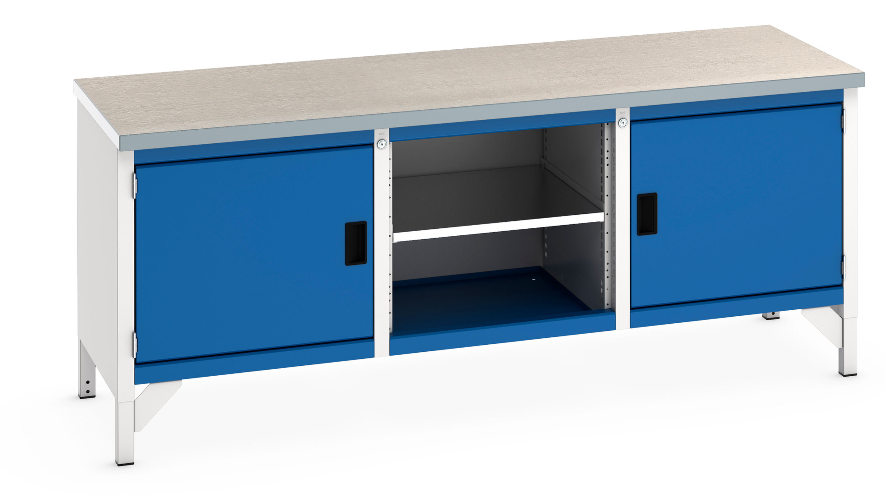 Cubio Storage Bench (Lino) 2000 x 750 x 840mm