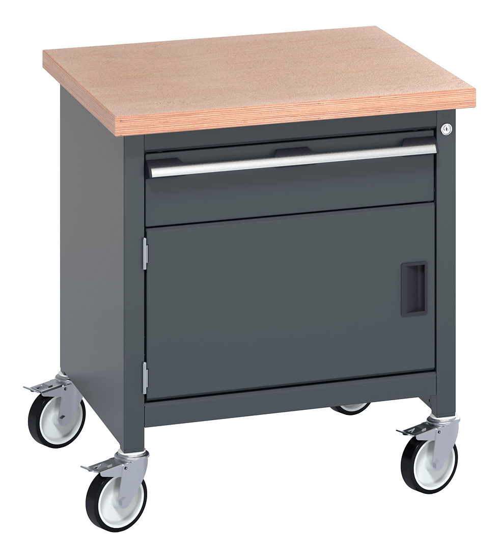 Thumbnail: Cubio Mobile Storage Bench (Multiplex) 750 x 750 x 840mm