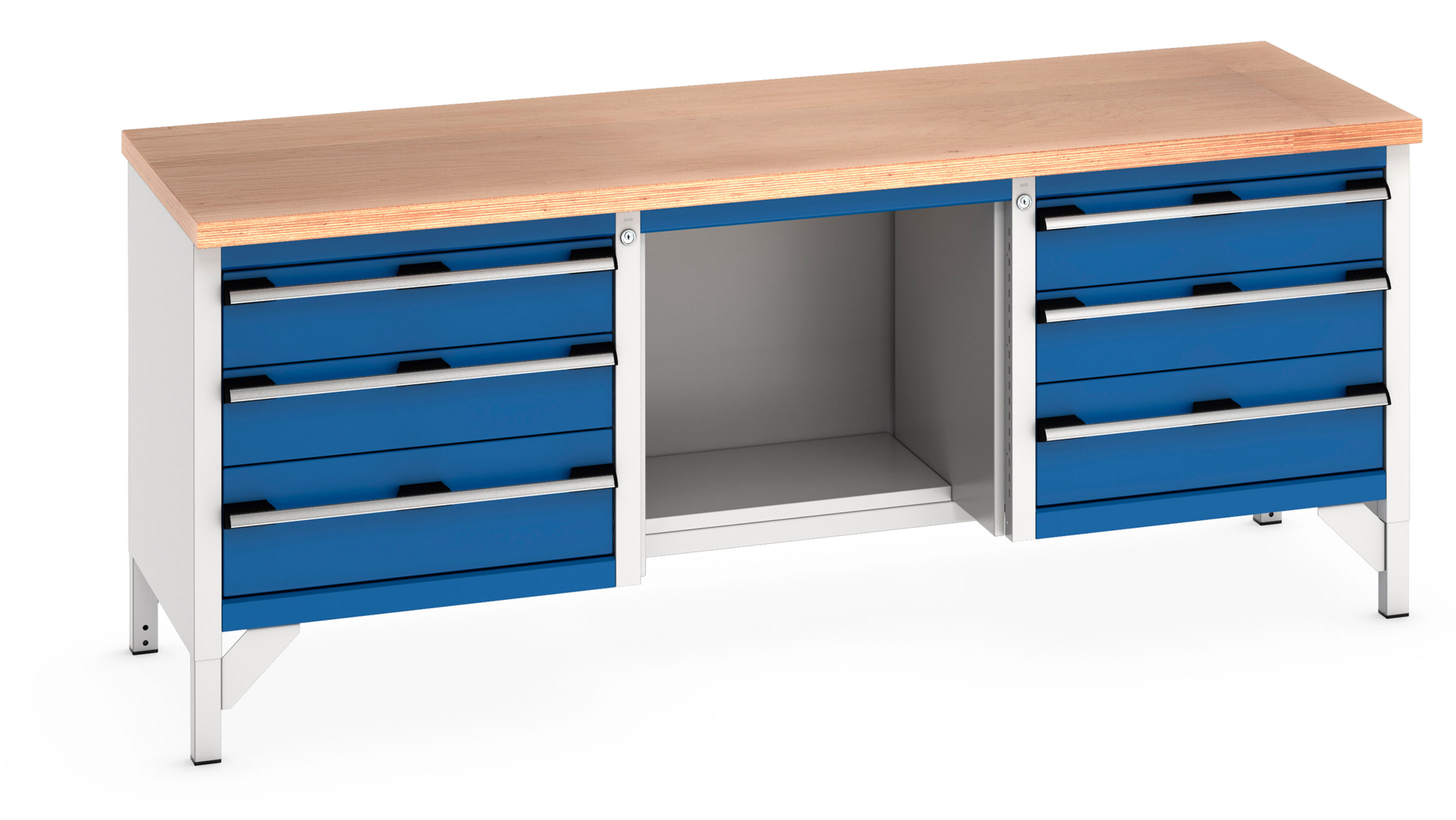 Cubio Storage Bench (Multiplex) 2000 x 750 x 840mm