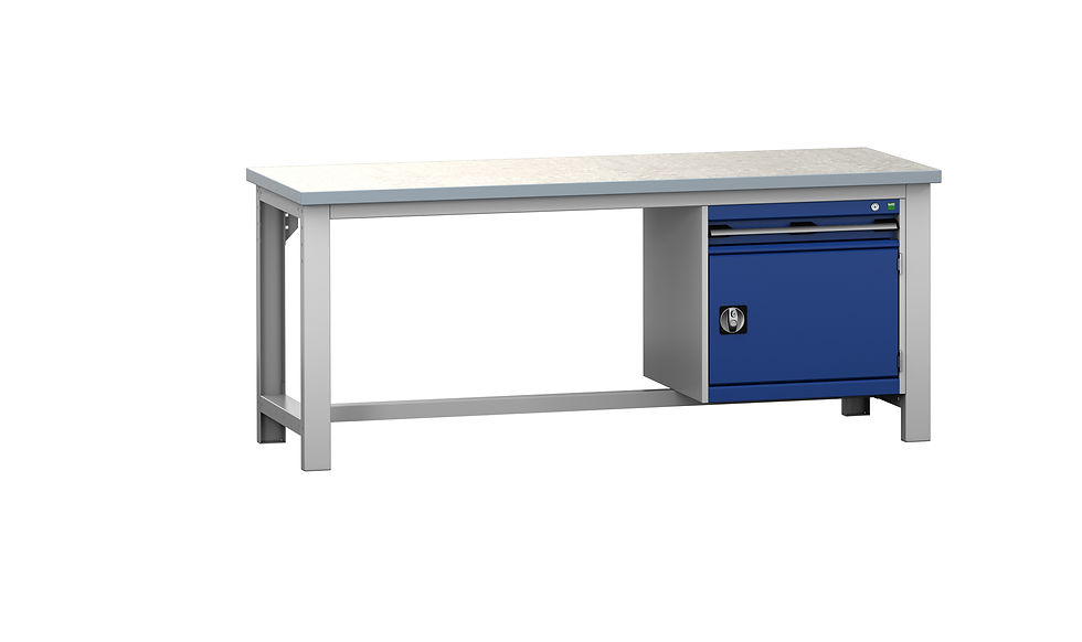 Cubio Framework Bench (Lino) 2000 x 750 x 840mm