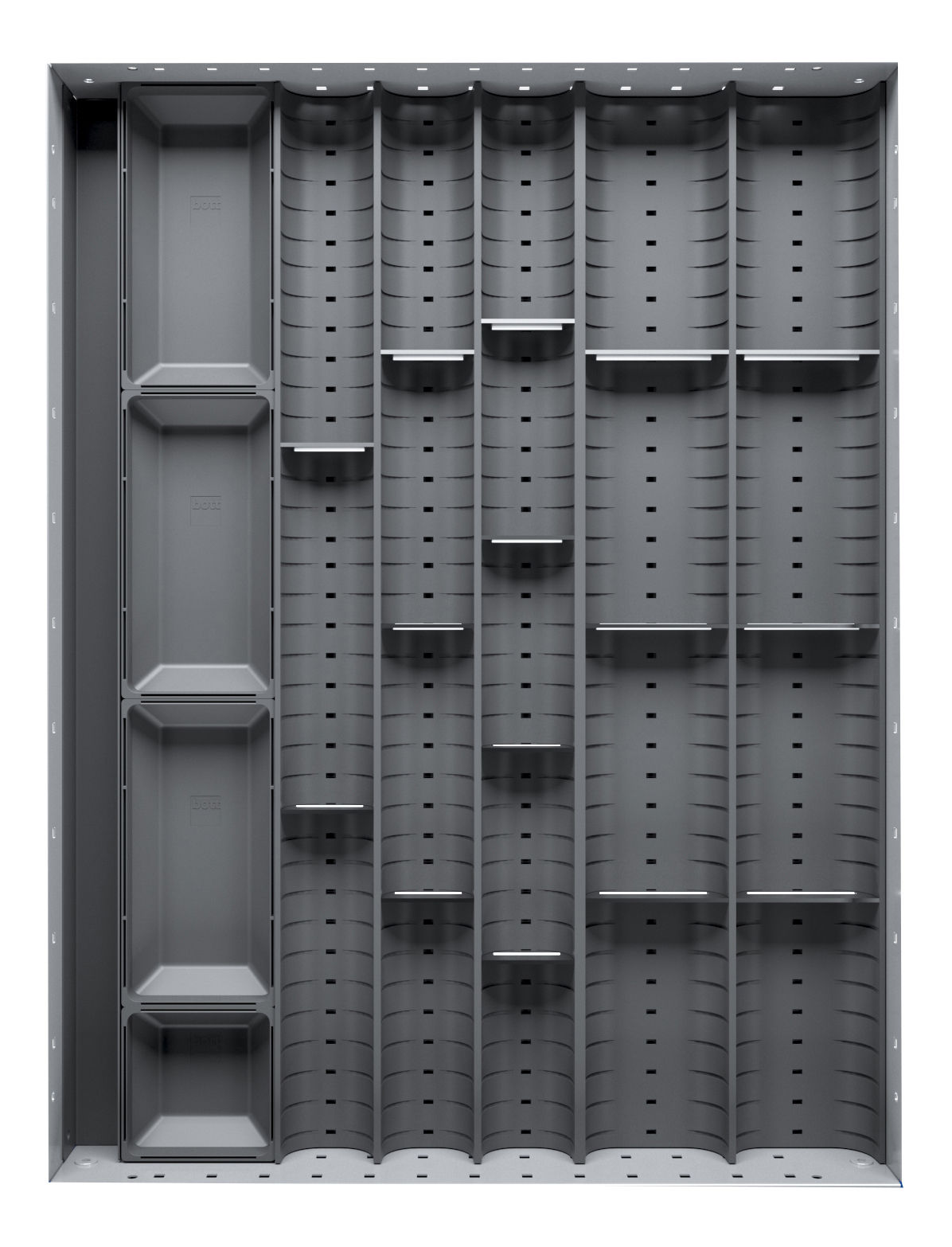 Cubio Trough Block Divider Kit 20 Compartment 400 x 525 x 28mm