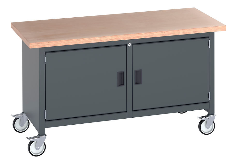Thumbnail: Cubio Mobile Storage Bench (Multiplex) 1500 x 750 x 840mm