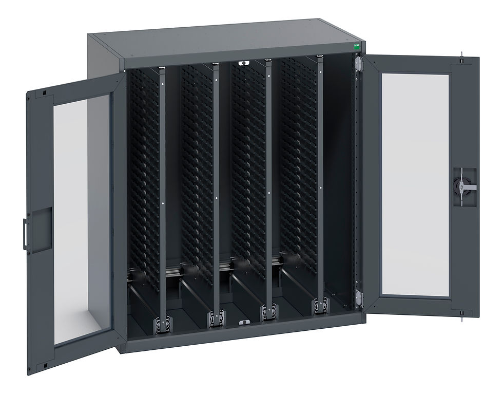 Thumbnail: Cubio Panel Cupboard 1050 x 650 x 1200mm