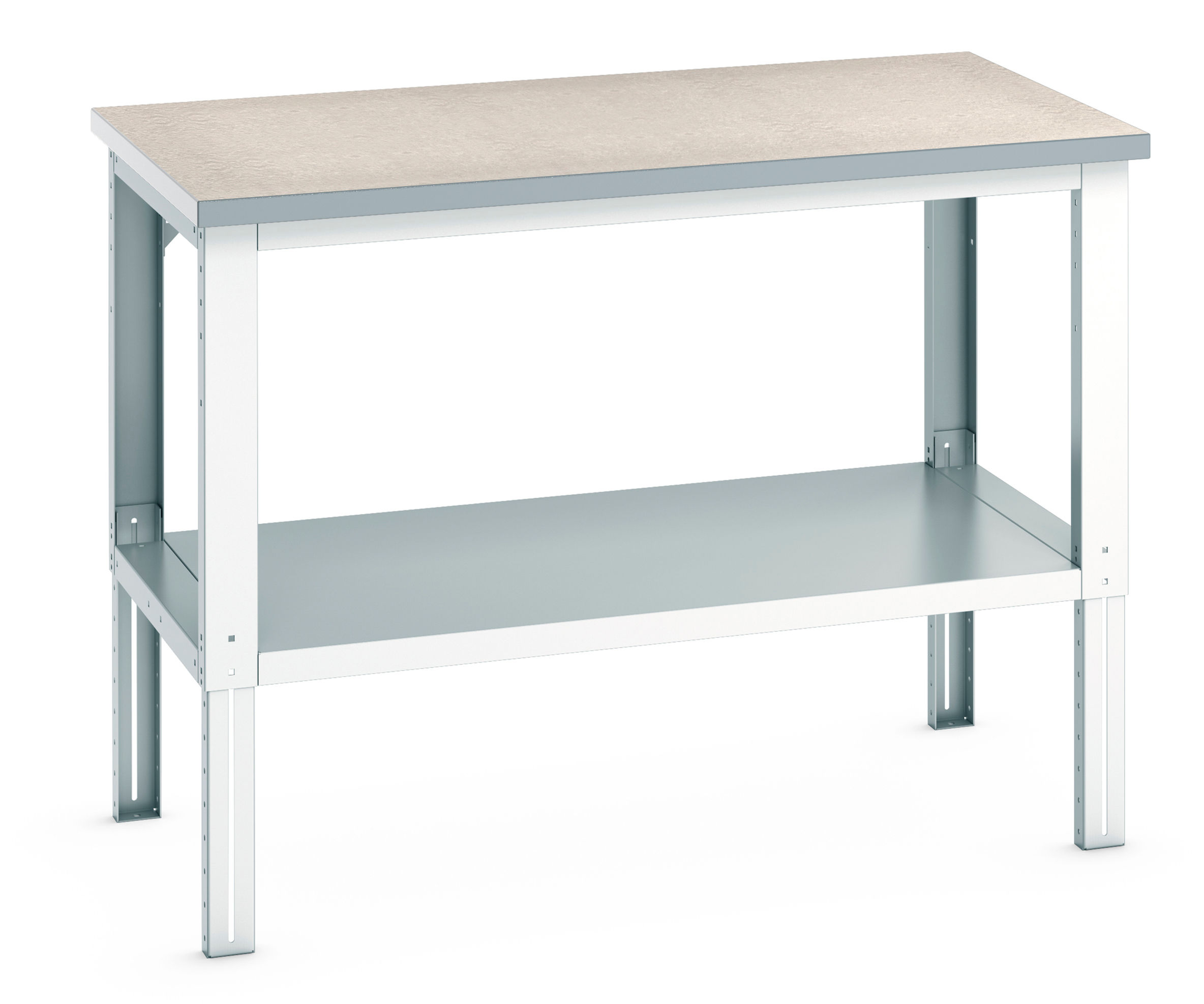 Cubio Framework Bench Adj Height (Lino) 1500 x 900 x 1140mm