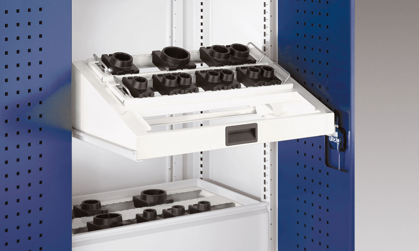 Cubio CNC Sliding Shelf - Tool Carriers 675 x 400 x 220mm