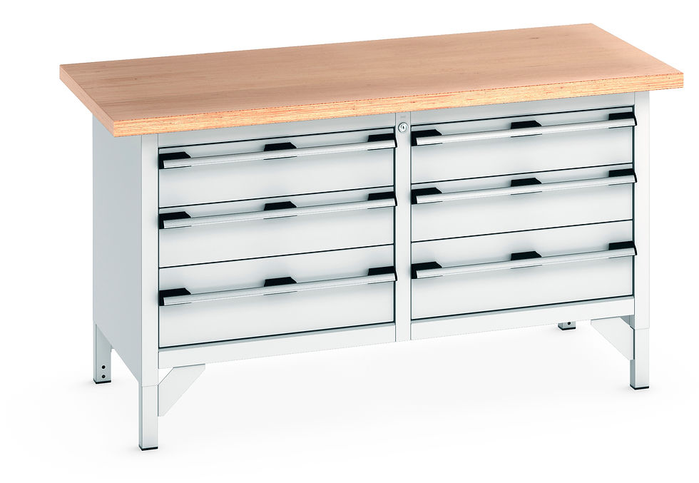 Thumbnail: Cubio Storage Bench (Multiplex) 1500 x 750 x 840mm