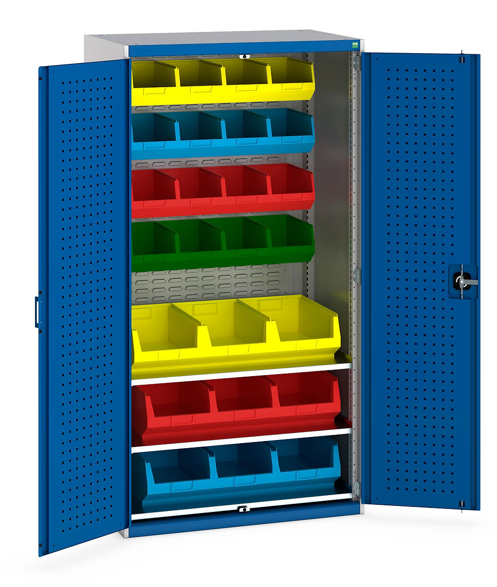 Thumbnail: Cubio Panel Cupboard 1050 x 650 x 2000mm