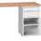 Thumbnail: Verso Pedestal Bench 1500 x 600 x 930mm