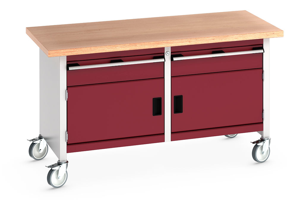 Thumbnail: Cubio Mobile Storage Bench (Multiplex) 1500 x 750 x 840mm