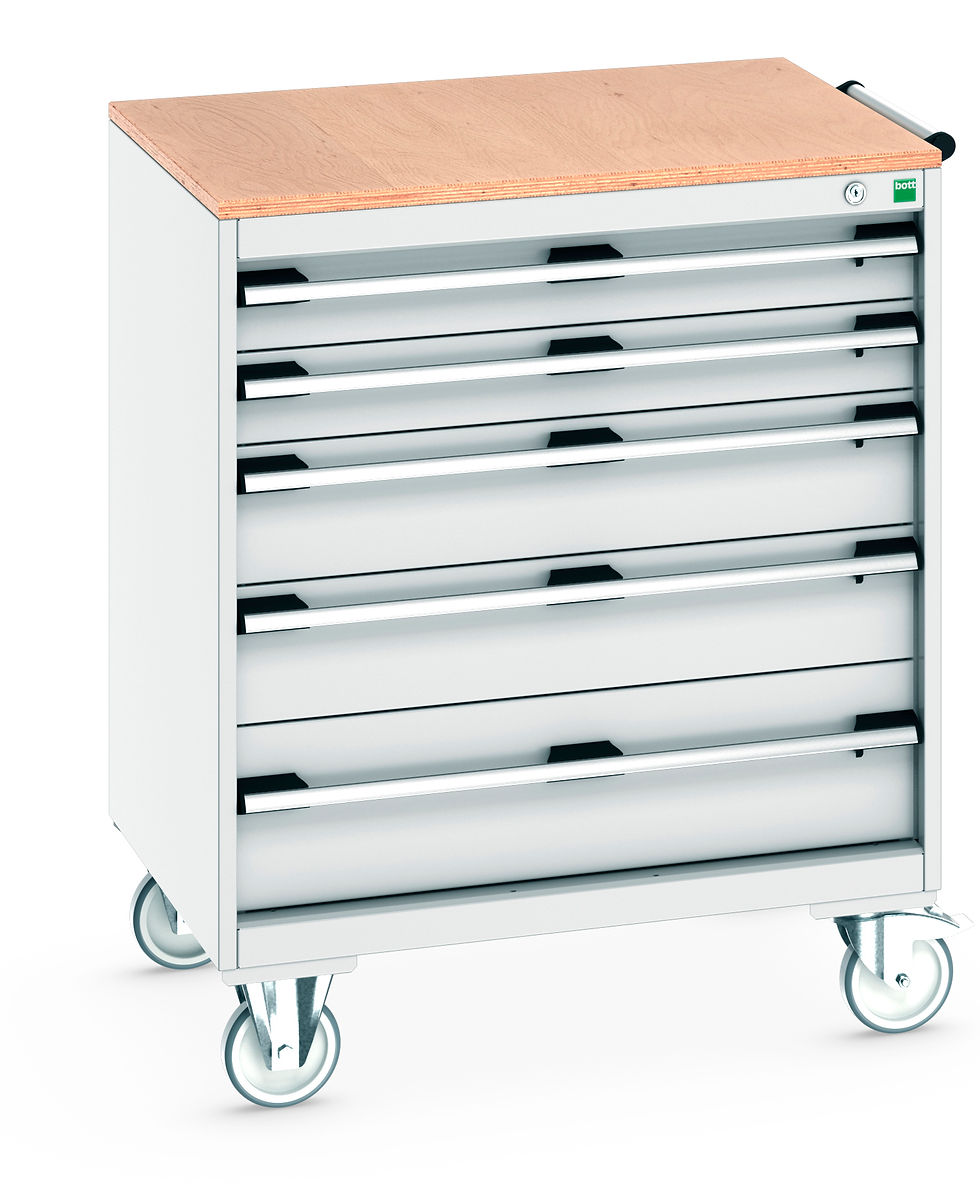 Thumbnail: Cubio Mobile Cabinet 800 x 650 x 990mm