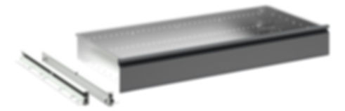 Cubio Inner Drawer Assembly 105125 Red/Grey