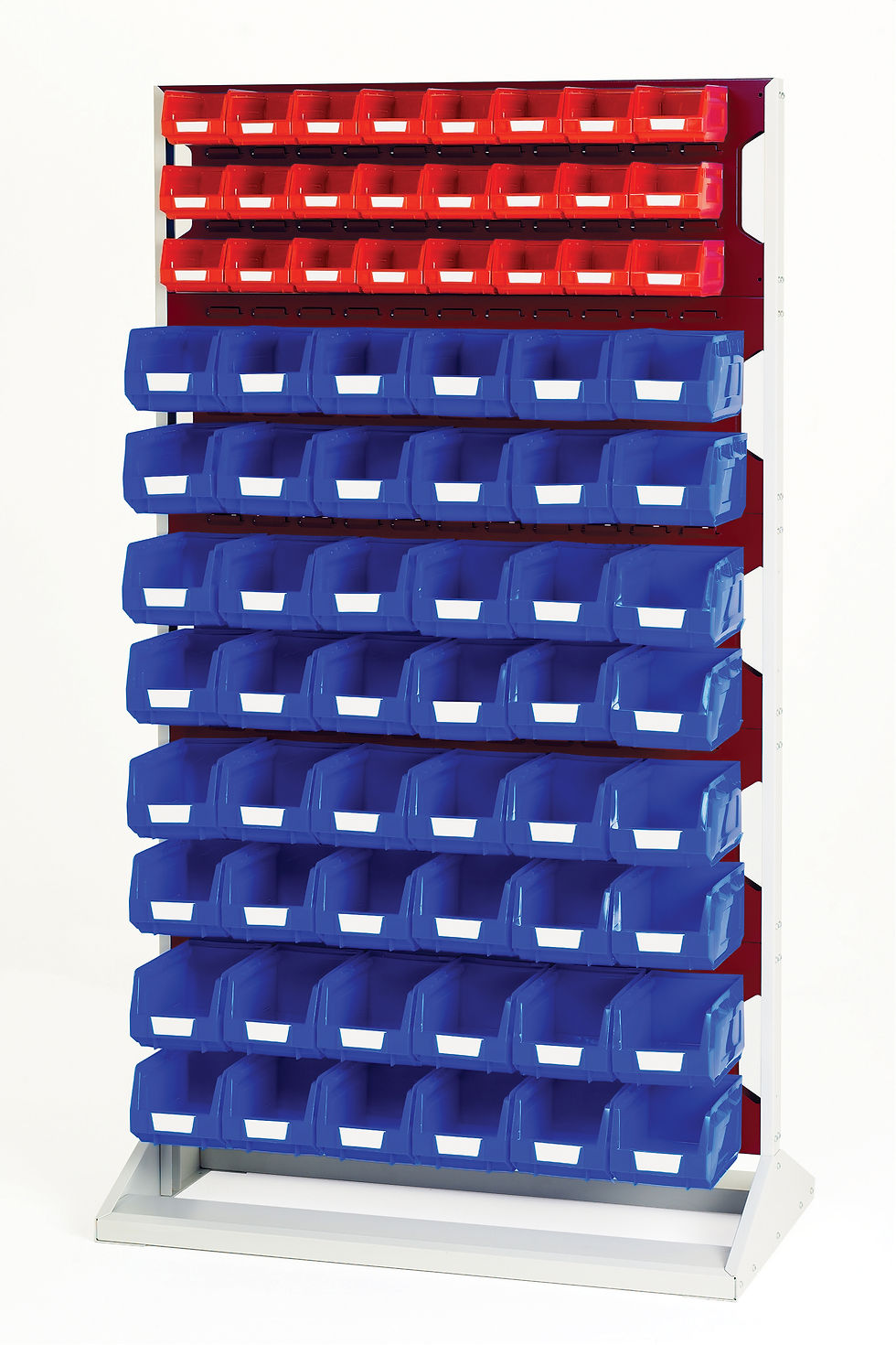 Thumbnail: Louvre Panel Rack Double Sided & Bin Kit 1000 x 550 x 1775mm