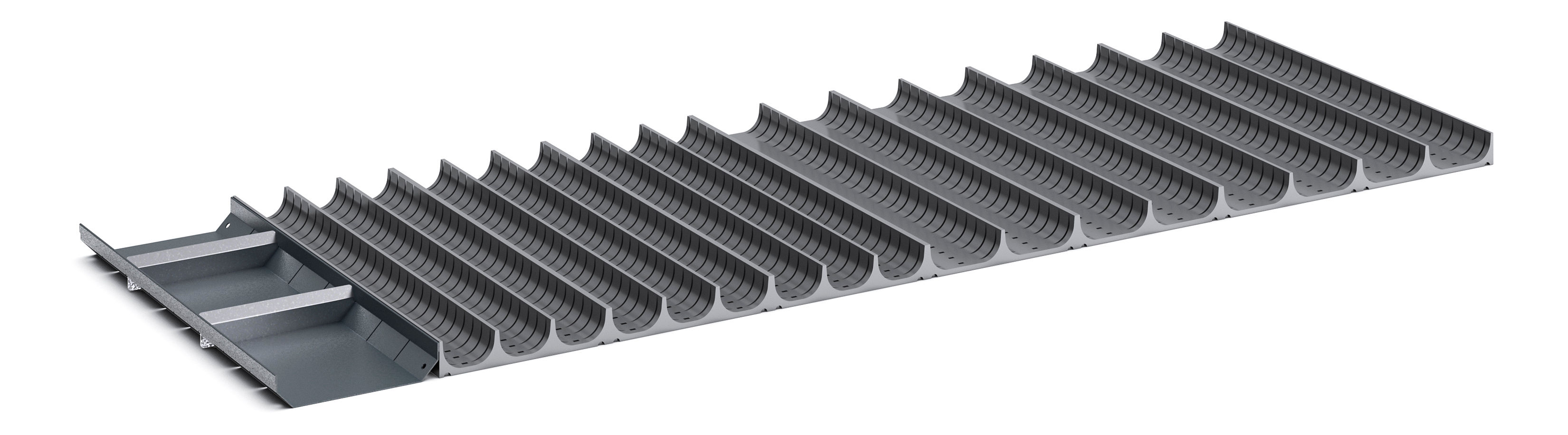 Cubio Trough Block Divider Kit 51 Compartment 1175 x 400 x 28mm