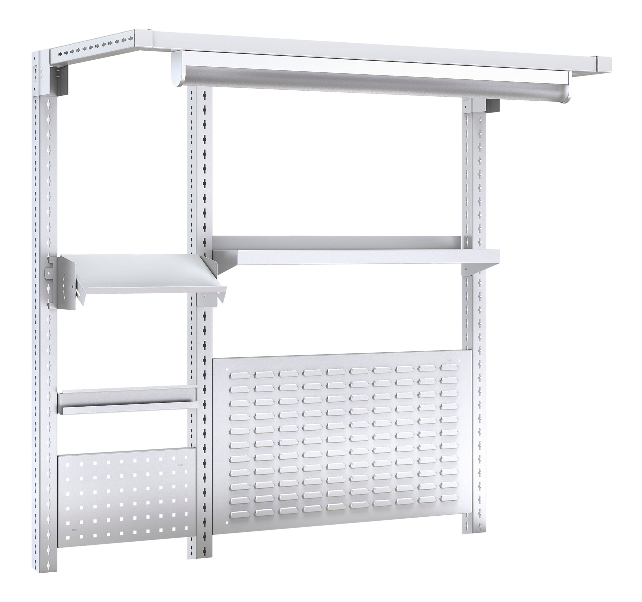 1.5M Verso Bench Overhead Kit 15-04 Grey