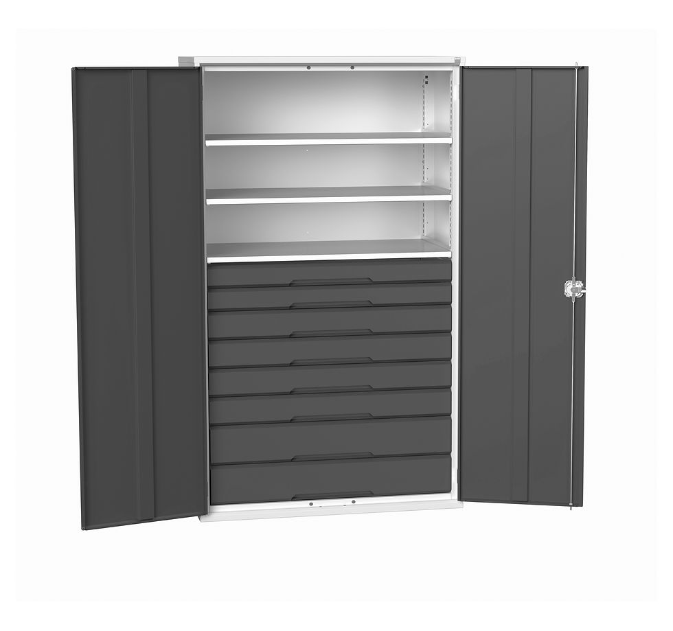 Thumbnail: Verso Kitted Cupboard 1300 x 550 x 2000mm