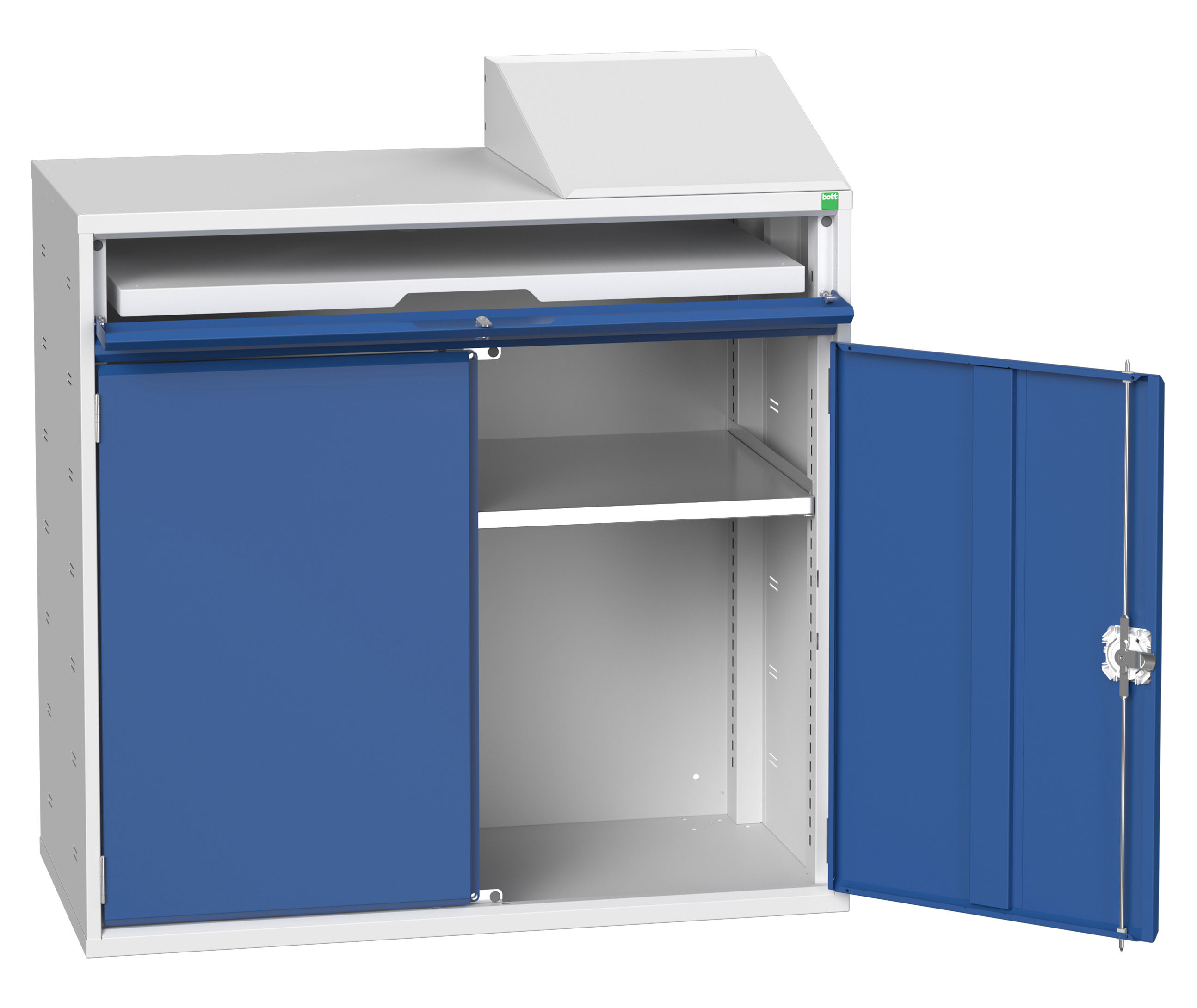 Verso Computer Cupboard 1050 x 550 x 1130mm