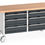 Thumbnail: Cubio Mobile Storage Bench (Multiplex) 1500 x 750 x 840mm