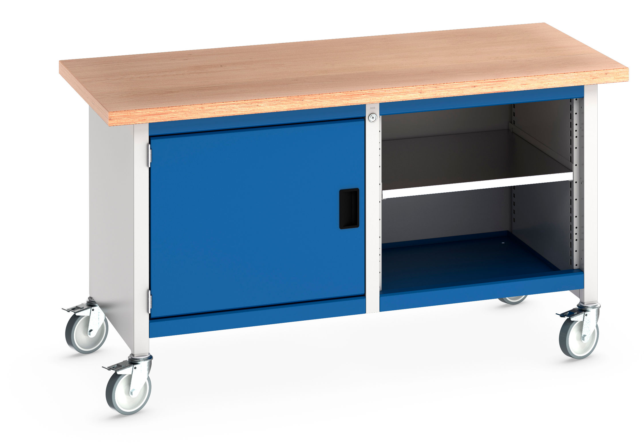 Cubio Mobile Storage Bench (Multiplex) 1500 x 750 x 840mm