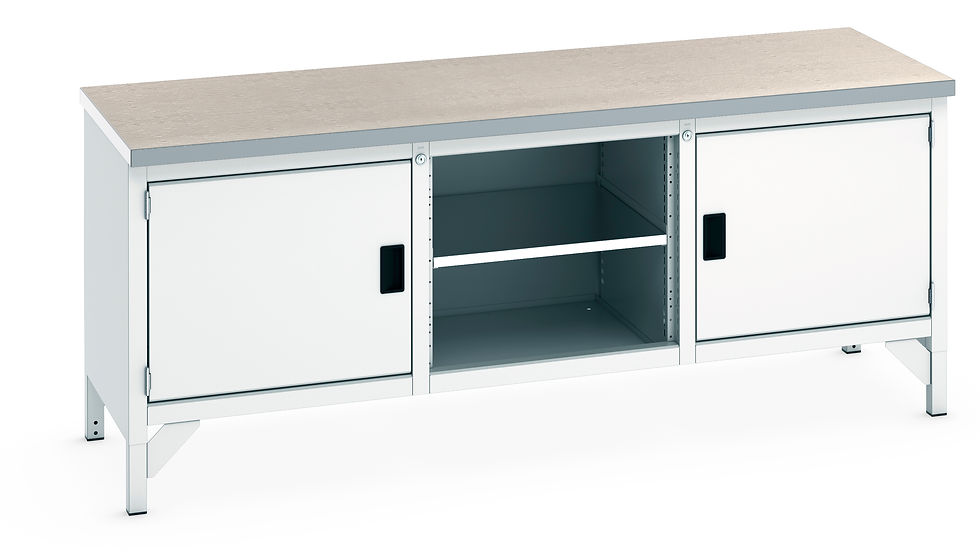 Thumbnail: Cubio Storage Bench (Lino) 2000 x 750 x 840mm