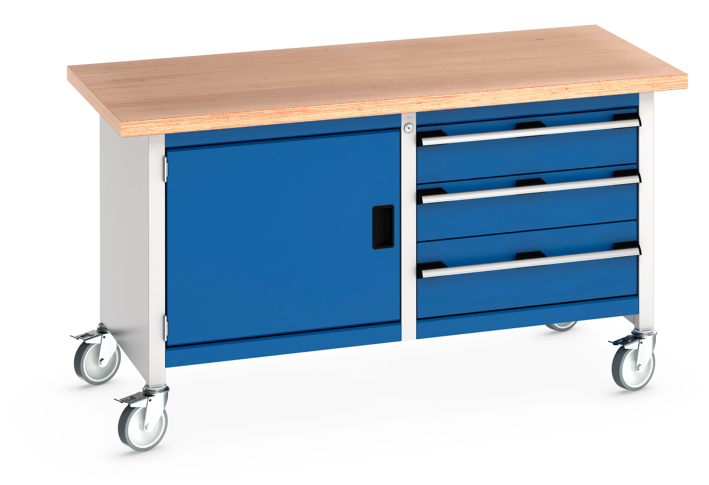 Cubio Mobile Storage Bench (Multiplex) 1500 x 750 x 840mm