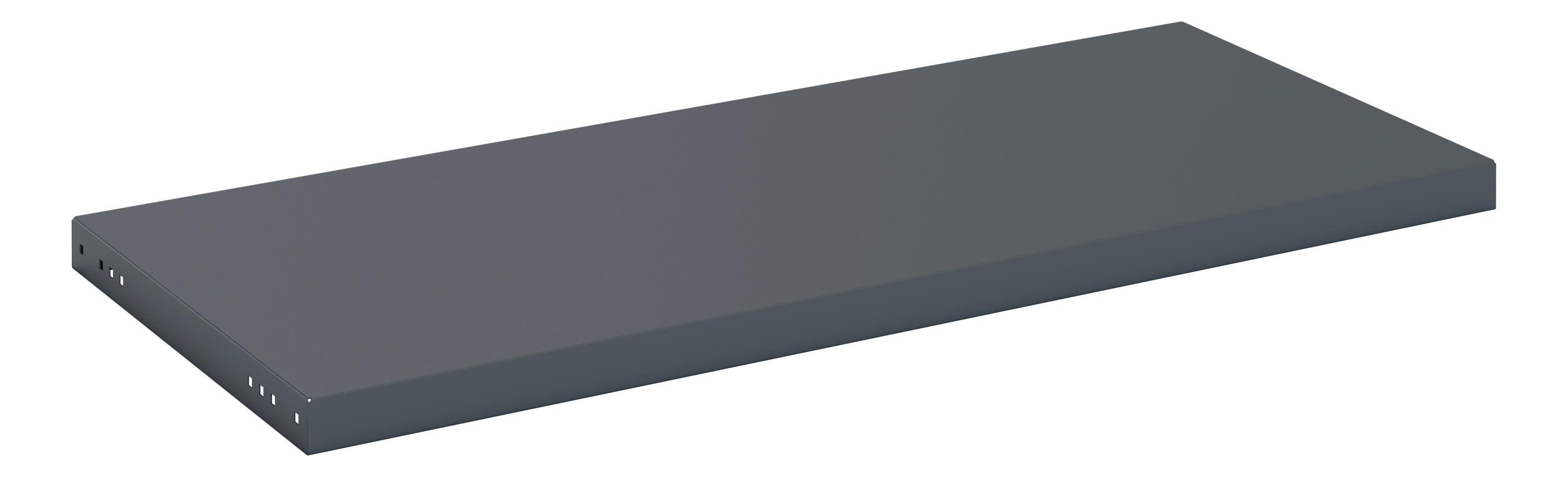 Cubio Bench 1500 X 550D Base Shelf Red/Grey