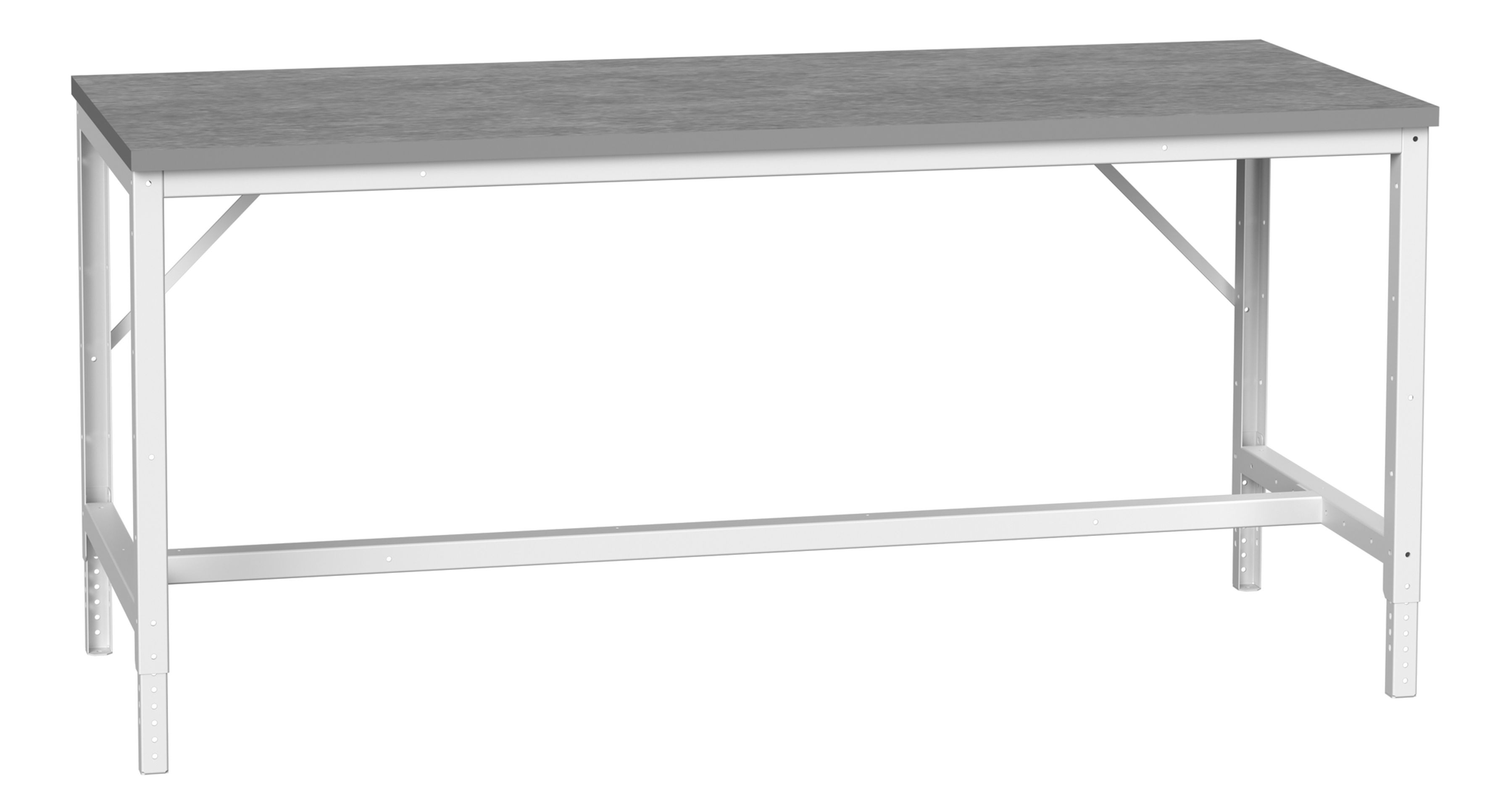 Verso Adj. Height Bench Lino 2000 x 800 x 930mm