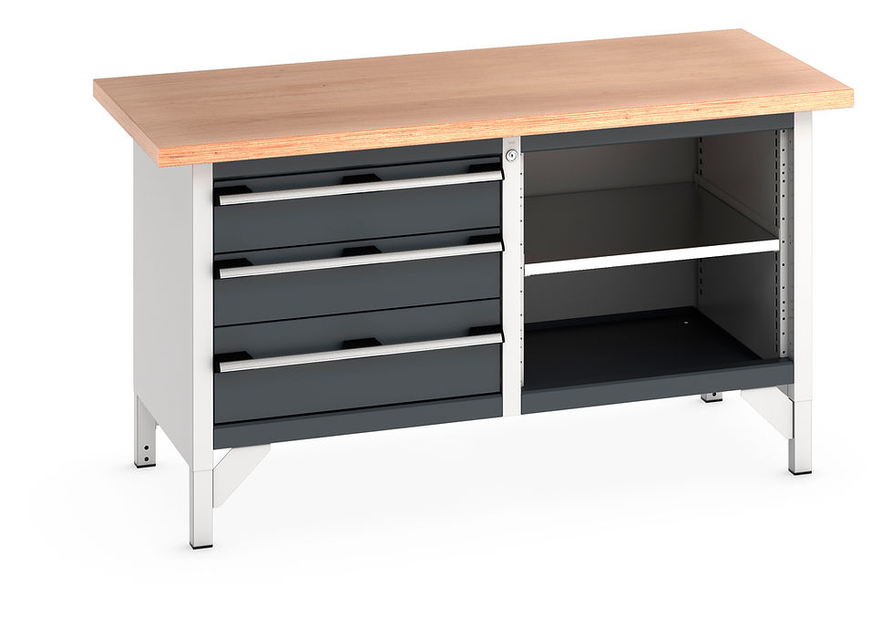 Thumbnail: Cubio Storage Bench (Multiplex) 1500 x 750 x 840mm
