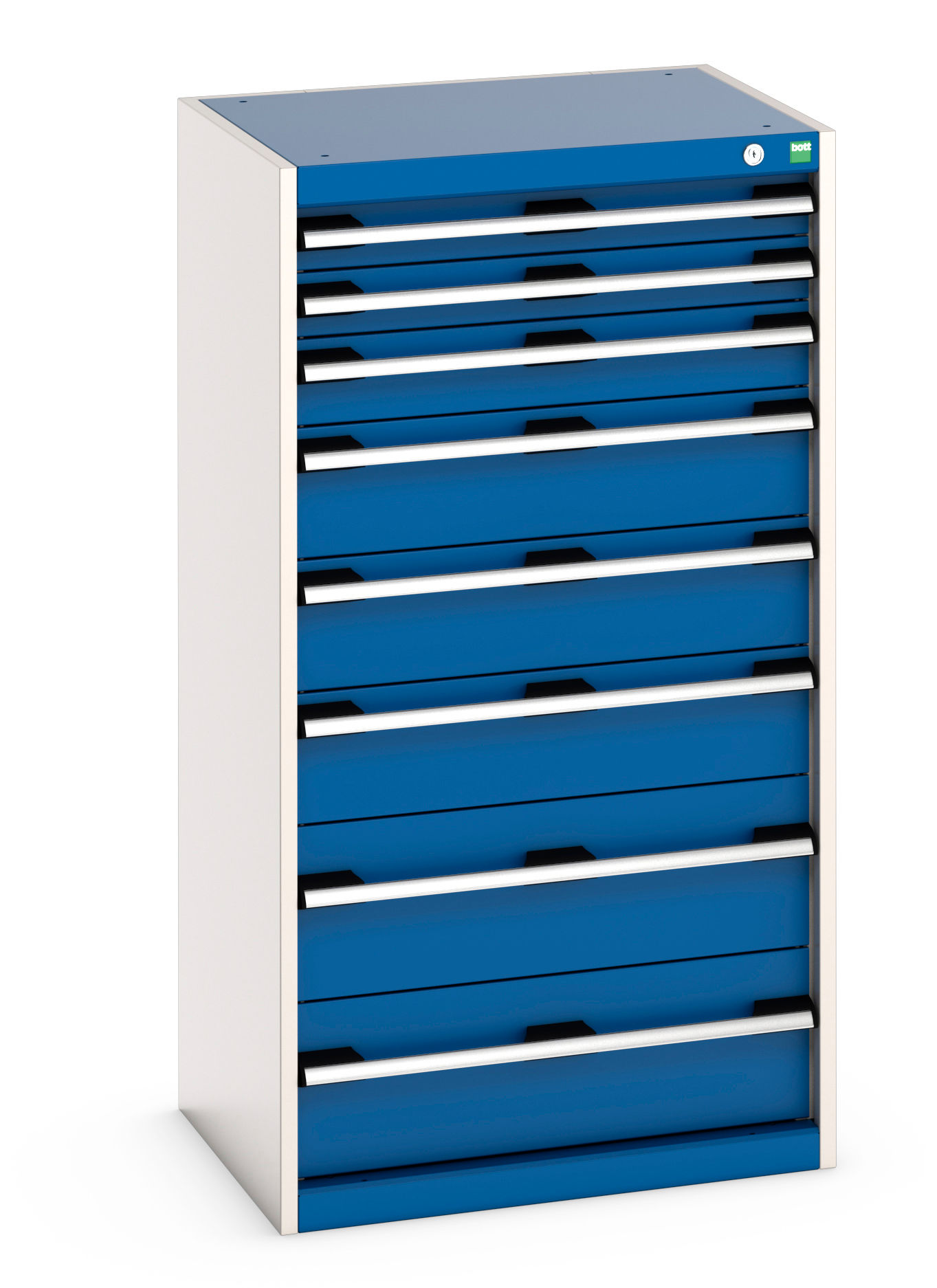 Cubio Drawer Cabinet 650 x 525 x 1200mm