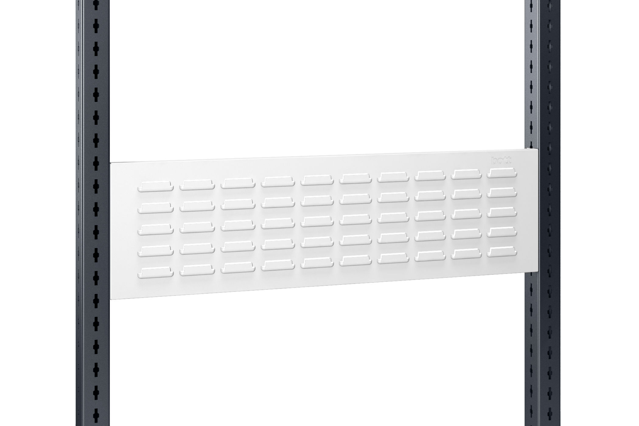 Avero Rear Frame Panel (Louvre) 450 x 36 x 240mm