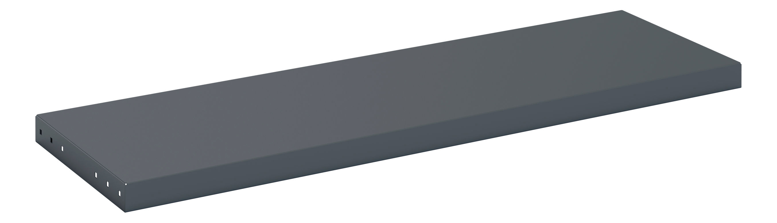 Cubio Bench 1500 X 400D Base Shelf Red/Grey