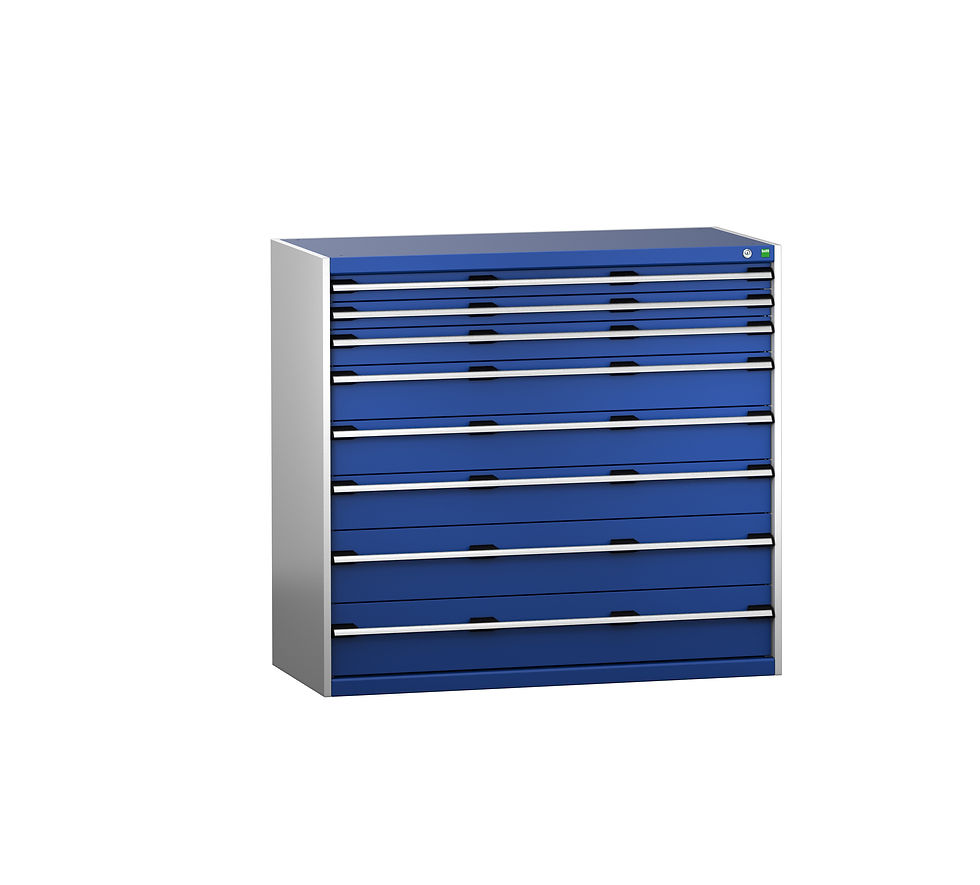 Cubio Drawer Cabinet 1300 x 650 x 1200mm