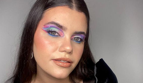 maquillaje full color para editorial