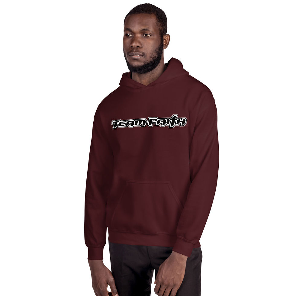 Thumbnail: Corporate Logo Unisex Hoodie - Dark Colored | 2-Sided Print