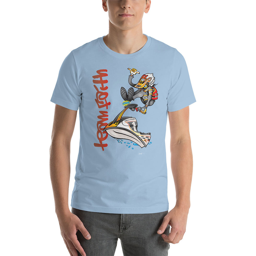 Thumbnail: JetSki Toon Logo Short-Sleeve Unisex T-Shirt