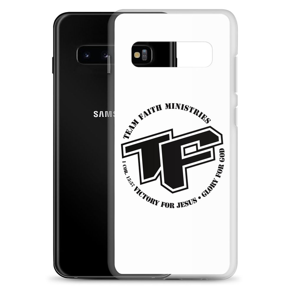 Thumbnail: Samsung Case TF with Slogan Logo - White